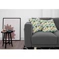 thumbnail image 3 of Ambesonne Floral Throw Pillow Cover 2 Pack, Layout of Colorful Flowers, 20", Multicolor, 3 of 5