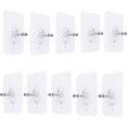 thumbnail image 1 of Ganchos Sin Tornillos Autoadhesivos - Fuertes para Cargas Pesadas Gancho de Pared Adhesivo para Baño, Cocina y Hogar, 1 of 4