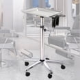 thumbnail image 3 of Gazechimp Hair Salon Rolling Cart Tray Portable Hairstylist Cart for Barber Spas Shops with Dryer Holder, 3 of 8