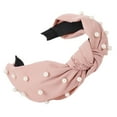 thumbnail image 2 of WTXUE Headbands for Women, Beading Head Women Hairband Sweet Headband Fashion Knot Hair Hoop Bow Girls Hair Headband, 2# Pink, 2 of 2