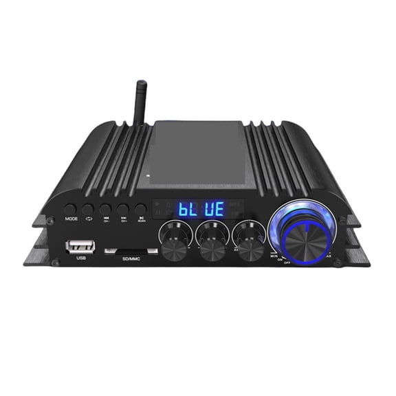 4.1 Channel Amplifier Bluetooth 5.0 in USB SD FM Function Subwoofer Output Home Theater Amplificador ,Bass & Treble Control