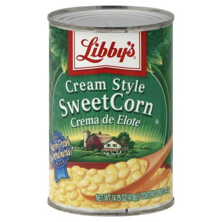 (6 Pack) Libby'sÃÂ® Cream Style Sweet Corn 14.75 oz. (Best Cream Style Corn)