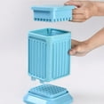 thumbnail image 2 of Injueey Caja para hacer brochetas de carne con 49 agujeros, para cocina, para barbacoa rápida, para hacer carne Cocina y Comedor azul Injueey HA026489-02, 2 of 6