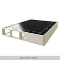 Castle Place Wood Box Spring, Mattress Foundation 8", Queen, Beige