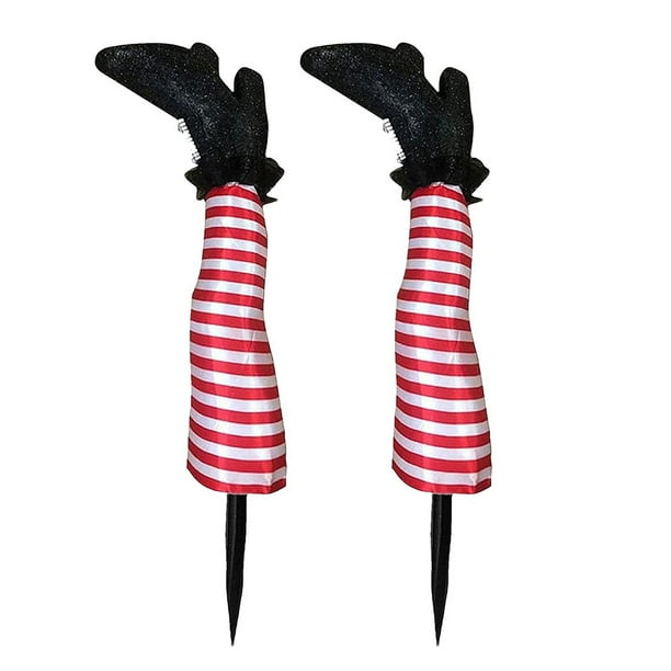 Advancent 2 pack/lote decoración del hogar de brujas novedosos suministros de fiesta para Halloween divertido adorno navideño decoración de Kits de decoración para fiestas rojo