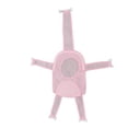 thumbnail image 1 of Red de soporte para asiento de baño Nikou antideslizante ajustable universal de malla transpirable color rosa, 1 of 15