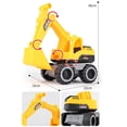 thumbnail image 2 of CNKOO Baby Shining Car Toy Engineering Car Excavator Model Tractor Toy Dump Truck Model Classic Toy Vehicles Mini Gift for Boy, 2 of 8