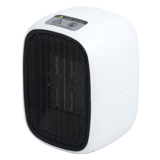 Calentador Eléctrico 500 W Estufa Calefacción 2 Velocidades Silenciosa para Uso en Interiores Escritorio Oficina