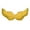 Yellow, variant on Feather Angel Wings Ornament Soft Feather Craft Accessory For Home Party Wall Hanging Decor(Yellow-80X40Cm)