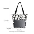 thumbnail image 3 of Balery Cartoon Penguin Bolsa de Hombro con Diseño, Bolsa Grande y Duradera, Bolsa Versátil para Compras, 3 of 6