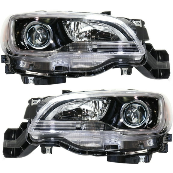 Garage-Pro Driver and Passenger Side Headlight for Subaru Outback 2015-2017 Also Fits Legacy Halogen With bulb(s) Replaces# 84001AL02A 84001AL03A