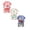 6pcs Baby Boys Summer Outfits-Light Pink+Beige+Red, variant on Gerichy 6PCS Toddler Baby Boy Summer Clothes Set 6 12 18 24 Months 2T 3T 4T Tractor Print Short Sleeve T-Shirt Solid Shorts Outfit Sets