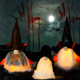 thumbnail image 5 of Decoraciones de Halloween LED Glow Gnome Sin rostro Muñeco de peluche Fiesta en casa Decoración Ideas Regalo Ormromra CPB-SSW234-1, 5 of 5