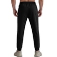 thumbnail image 5 of VV AVEORS Mens Sweatpants Tapered Joggers With Zipper Pocket Casual Athletic Workout Lightweight Track Pants For Running Gym Black 2XL, 5 of 9