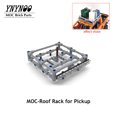 thumbnail image 1 of Fit for Pickups F-150 Raptor 42126 Bricks Set Car MOC Trailer Hitch Crane Platform Cover Modified Building Blocks DIY Toys Gifts, 1 of 7