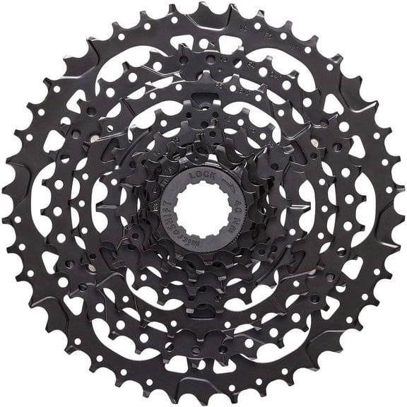 microSHIFT Acolyte Cassette - 8 Speed, 11-42t, Black, ED Coated