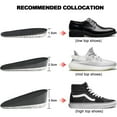 thumbnail image 3 of Ailaka Gel Height Increase Insoles, Shock Absorption Heel Cushion Pads, Height Lift Shoes Inserts for Men & Women, 3 of 7