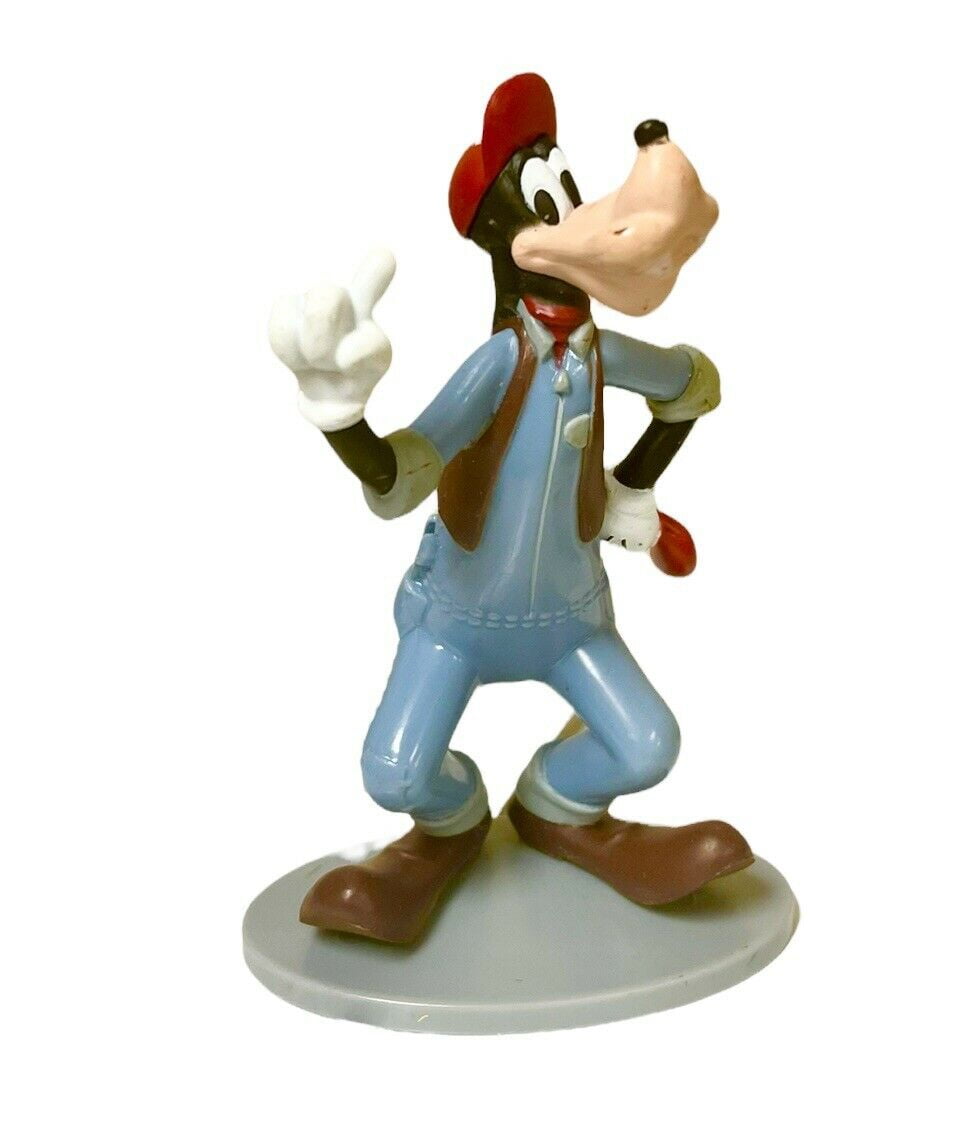 Disney Goofy Dog PVC Figure Toy Figurine 3" Cake Topper New 
