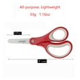 thumbnail image 6 of LIVINGO 24 Pack Bulk Scissors Blunt Tip Blade, 5 inches, Blue, Yellow, Red, 6 of 9