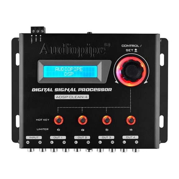 Audiopipe  1 in. 4 out Digital Signal Processor