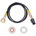 thumbnail image 2 of Soda Refill Adapter, CO2 Refilling Connector Firm Connection High Temperature Ductility 60in Hose  For Replacement High Pressure Hose, 2 of 8