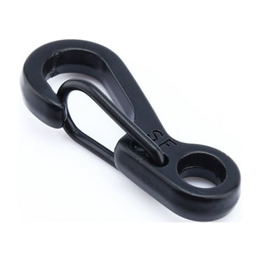 SPRING PARK 10x Mini SF Metal Carabiner Clips Tiny Snap Hooks Spring ...
