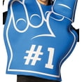 thumbnail image 5 of Morris Costumes GCR1379 Blue Team Spirit No.1 Foam Finger Tunic Costume for Adults - One Size, 5 of 7