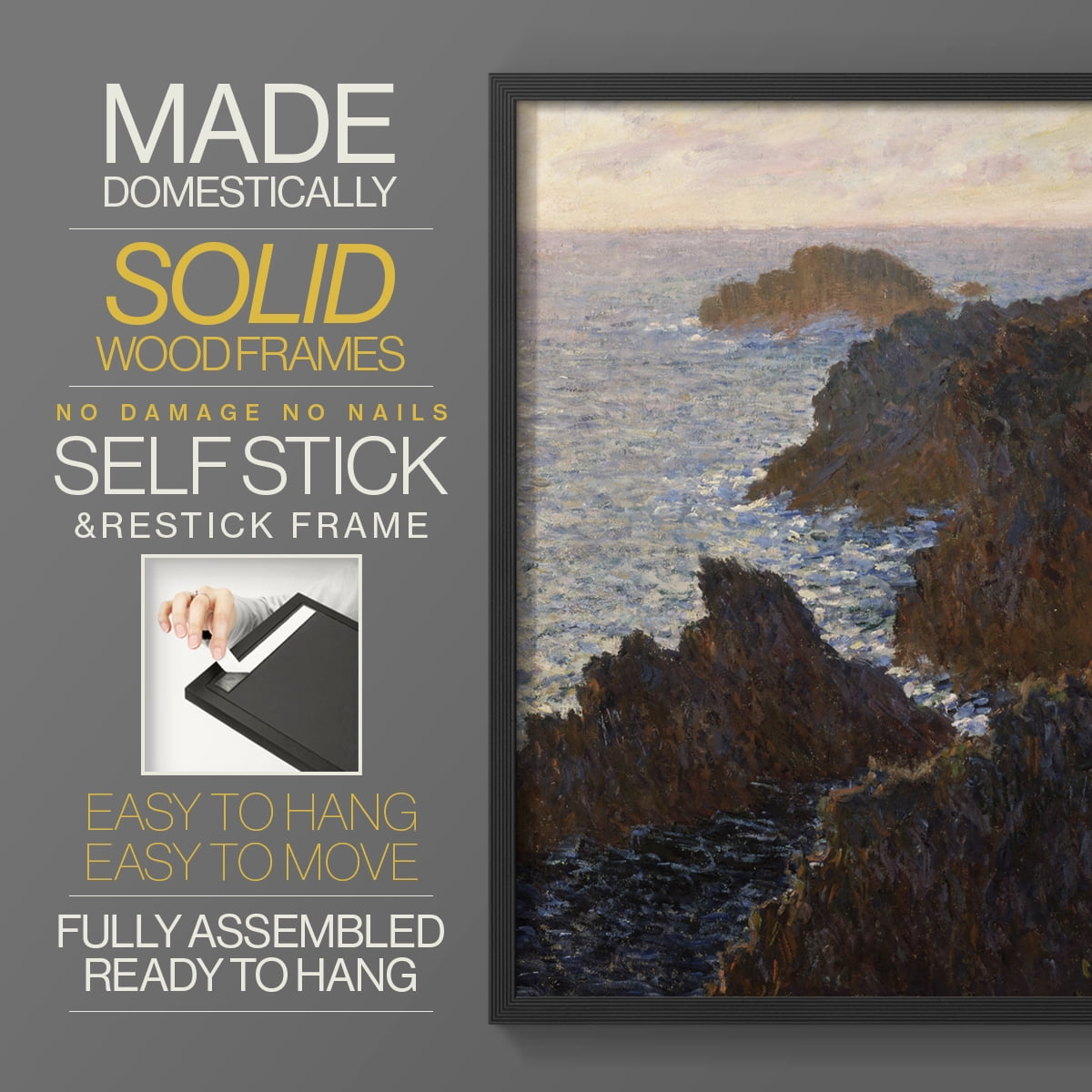 Matisse CCCIV - Black Framed Wall Art Print, Solid Wood Frame, 22 x 28 Framed Print, Ready to Hang