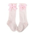 thumbnail image 6 of LWNYDPLSD Baby Boy Socks Toddler Socks 2t-3t 5 Pairs Kids Toddlers Girls Big Bow Knee High Long Soft Cotton Lace Baby Socks Kids S, 6 of 9
