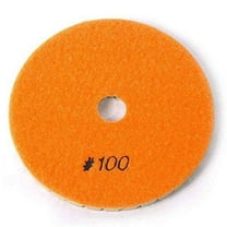 Specialty Diamond BRTW5100 Premium Wet Polishing Pad, 5" 100 Grit - 6mm