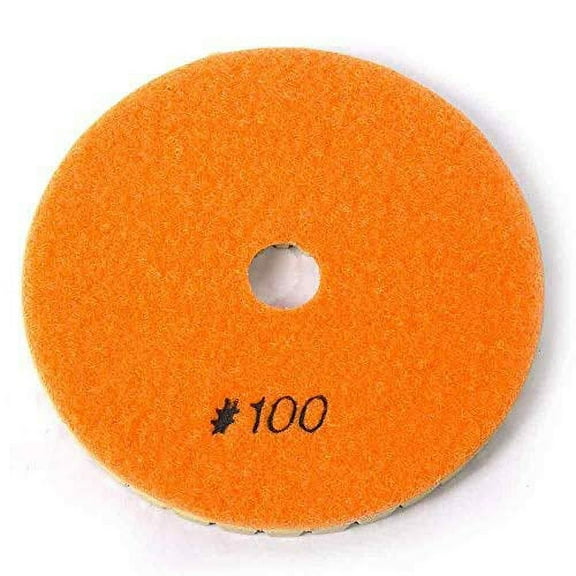 Specialty Diamond BRTW5100 Premium Wet Polishing Pad, 5" 100 Grit - 6mm