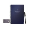 Rocketbook Fusion - Smart notebook - spiral-bound - executive - 5.98 in x 8.82 in - 21 sheets / 42 pages - ruled, dotted - blue