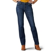 Lee Women's Stretch Relaxed Fit Straight Leg Jean