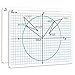 thumbnail image 3 of Scribbledo Dry Erase XY Axis Graph Lap Boards 9� X 12� for Student and Classroom Use Math White Board Double Sided White Board, 3 of 4