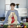 thumbnail image 2 of KCEHTA Christmas Apron, Christmas Aprons for Women, Cute Kitchen Aprons, Holiday Aprons, Adjustable Aprons for Cooking, 2 of 5
