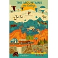 thumbnail image 4 of The Mountains are Calling, Geometric (19x27 inches, Premium 500 Piece Jigsaw Puzzle for Adults and Family, Made in USA), 4 of 4