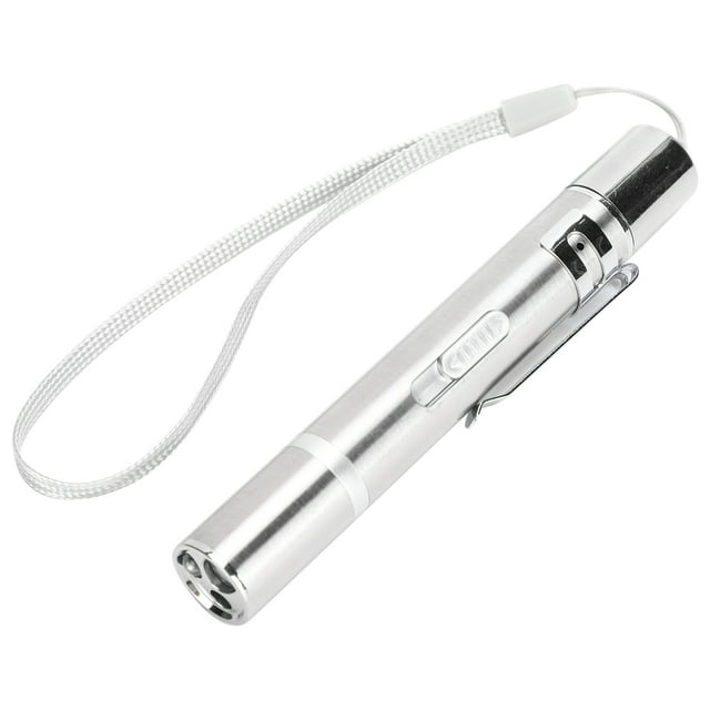 Cat Teaser Light, Cats Entertainment Toys Lanyard Design USB Rechargeable Light Pointer Wheel Switching With For Activity