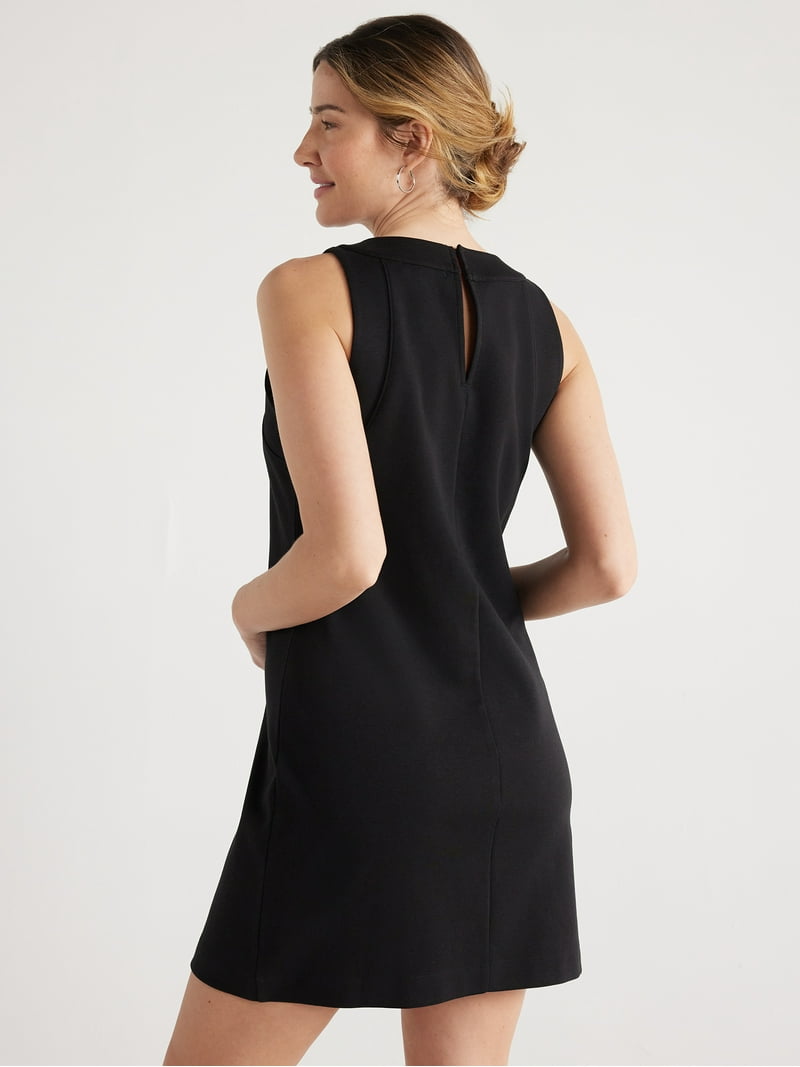Free Assembly Women's Sleeveless Wide Strap Mini Dress, Sizes XS-XXL -  Walmart.com