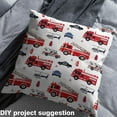 thumbnail image 4 of Castle Fairy Kids Firefighter Car Fabric by the Yard 2 Yards,Police Car Room Decor Fabric by the Yard,Car Theme Sewing Fabric,Super Cozy Room Decor, 4 of 6