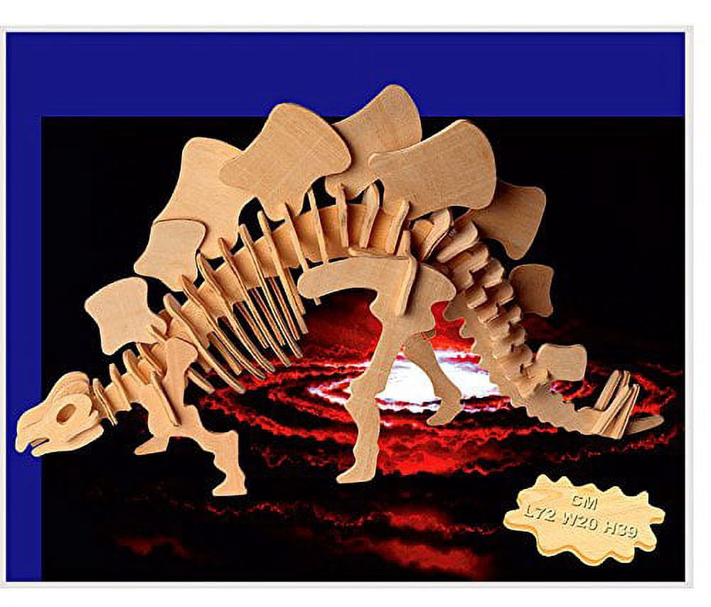 Big Stegosaurus Wooden Puzzle