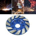 thumbnail image 3 of 100mm Diamond Segment Grinding Wheel Angle Grinder Disc for Granite Stone Marble Masonry Concrete Cut, 3 of 5