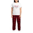 thumbnail image 4 of CafePress - Happily Retired Women's Light Pajamas - Women's Short Sleeve Print T-Shirt and Pants Light Cotton Pajama Set, 4 of 7