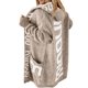 thumbnail image 2 of Puntoco - Chaqueta con capucha para mujer, con cremallera, manga larga, con bolsillo, blusa, abrigo Puntoco Puntoco-7877, 2 of 6