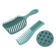 thumbnail image 4 of Hair Brush Comb Set,Hair Brush Comb Set Hair Brush Hair Comb Set Detangler Hair Brush Comb Set Elevated Design, 4 of 14