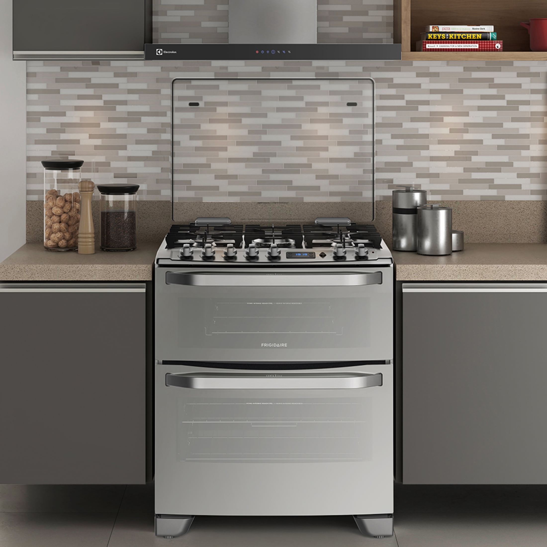 Frigidaire FKGI30ZTOBTG 30" Gas Range, 5 Burners, Triple Flame Burner