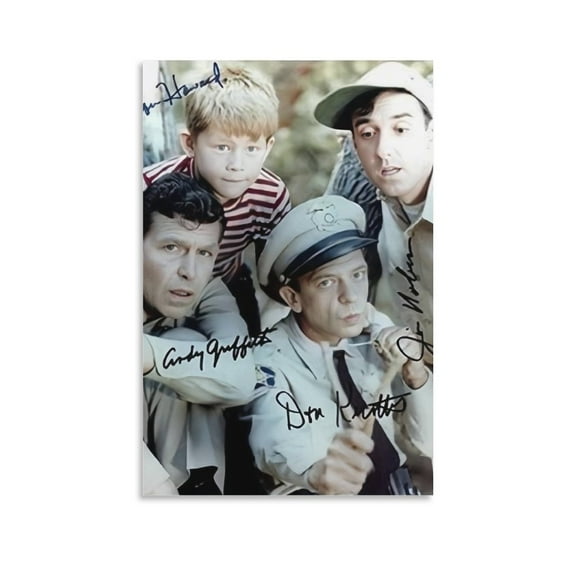 Andy Griffith Poster 3 Canvas Wall Art Prints Poster Gifts Photo Picture Painting Posters Room Decor Home Decorative 16x24inch(40x60cm)