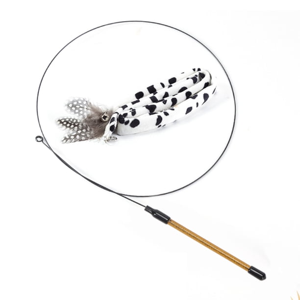 Simulación Interactiva De Pájaro, Divertido Gato De Juguete Con Campana, Pluma Artificial, Pájaro, Palo Para Gato, Juguete Para Gato, Suministros De Juguete Moyic PT002611-06