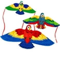 thumbnail image 4 of A Kidss Kite With String 3D Parrot Bird Kite For Outdoor Beach Park Flying Toy Easy To Fly Lightweight Polyester Material Includes 50M String For Kids Family Fun, 4 of 5
