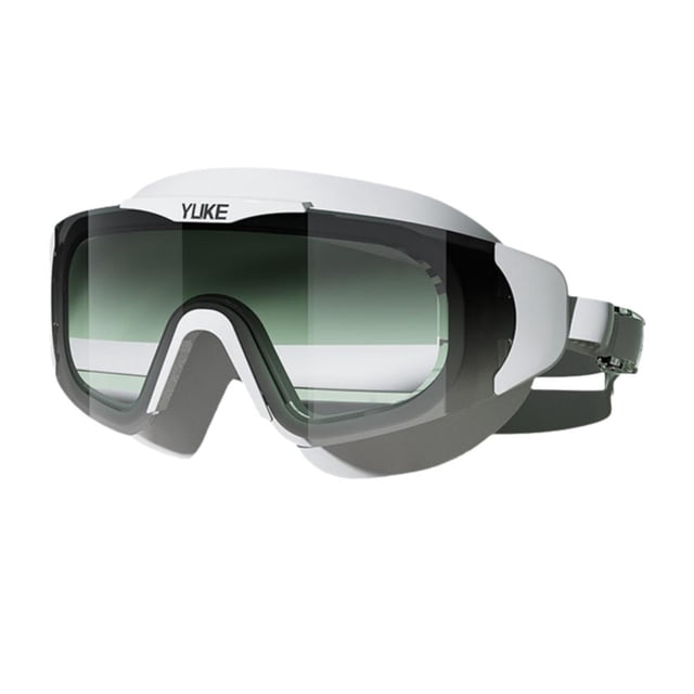AYFFDIYI Swimming Goggles Large Frame Gradient Lens Anti-fog HD Waterproof Swim Glasses
