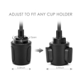 thumbnail image 3 of Cup Holder Phone Mount Universal Adjustable Gooseneck Cup Holder Cradle Car Mount for Cell Phone IPhone 11 Pro XS Max XR X 8 7 6 Plus Ect-black, 3 of 9